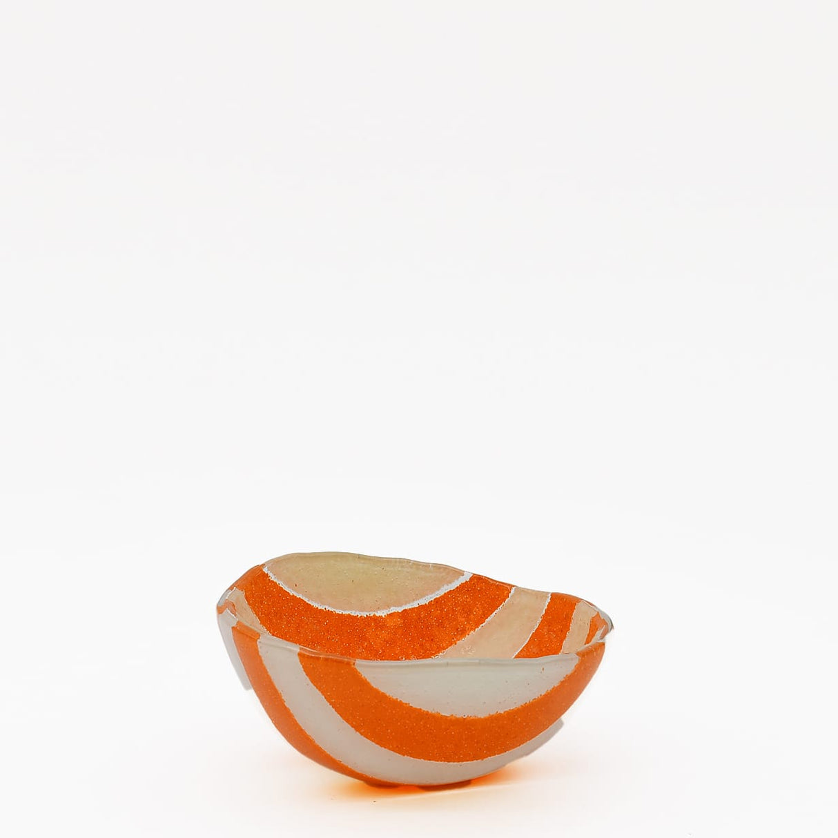 Saladier en verre "Marinha Grande" - Orange