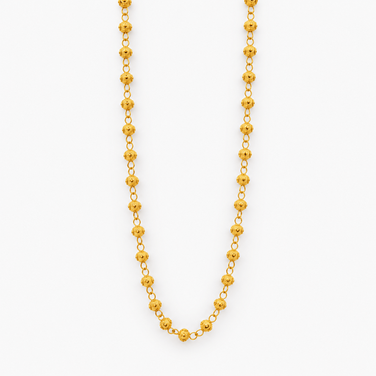 Conta de Viana I Gilded Silver Necklace
