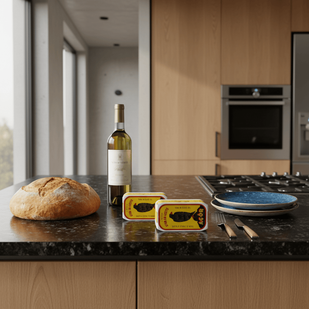 Açor I Conserve de Thon à l'huile d'olive du Portugal Açôr I Conserve de thon à l'huile d'olive
