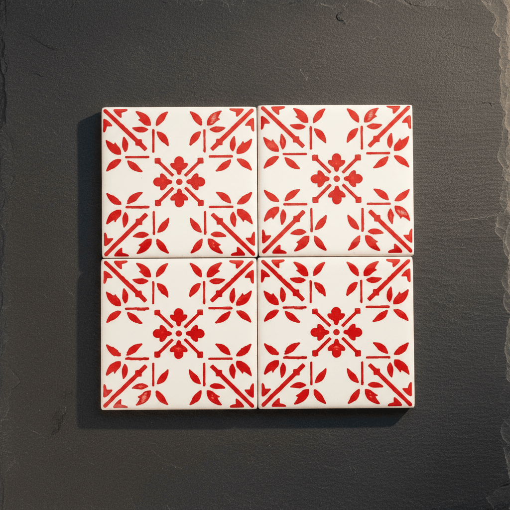 Azulejo Padrao I Azulejo portugais artisanal Azulejo Padrão 11x11cm