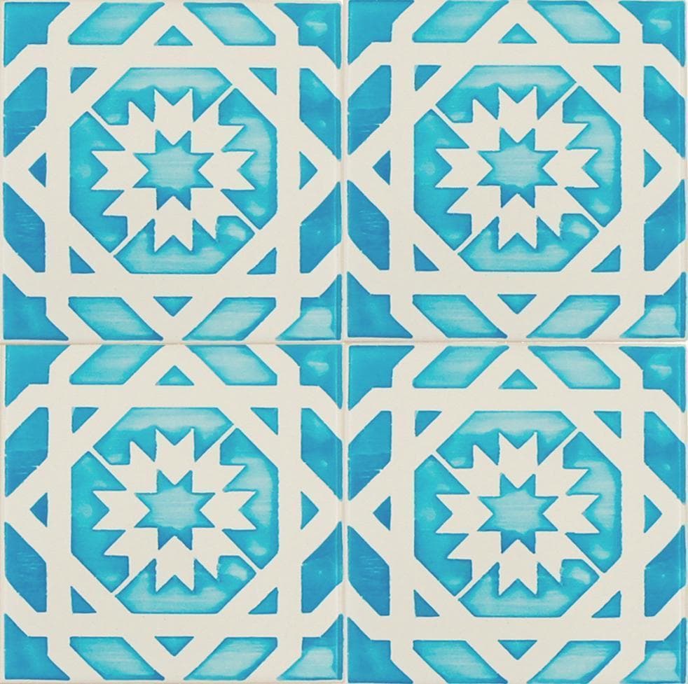 Azulejo Padrao I Azulejo portugais artisanal Azulejo Padrão 11x11cm