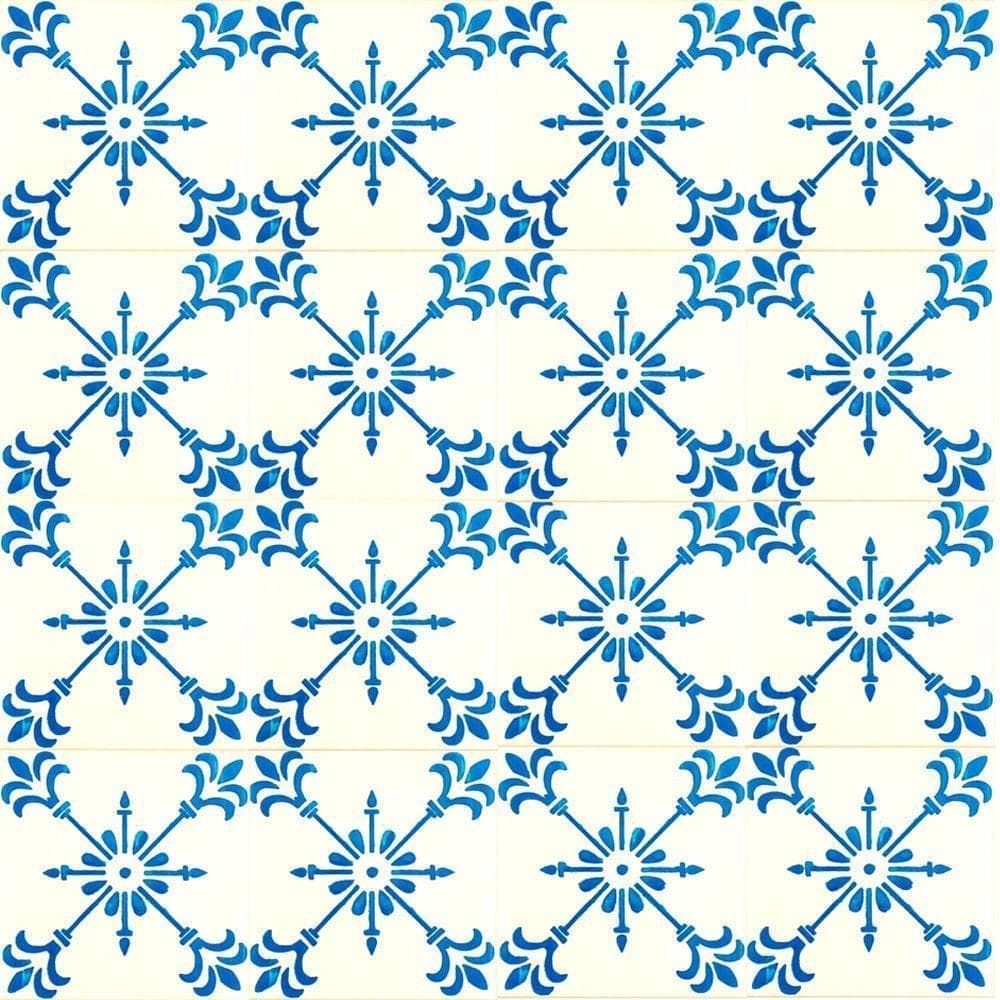Azulejo Padrao I Azulejo portugais artisanal Azulejo Padrão 11x11cm
