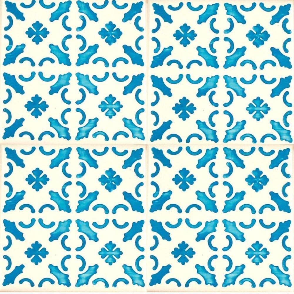 Azulejo Padrao I Azulejo portugais artisanal Azulejo Padrão 11x11cm