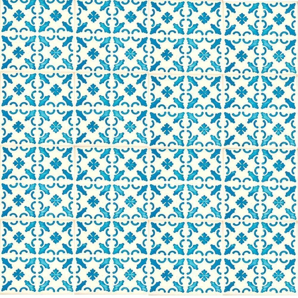 Azulejo Padrao I Azulejo portugais artisanal Azulejo Padrão 11x11cm
