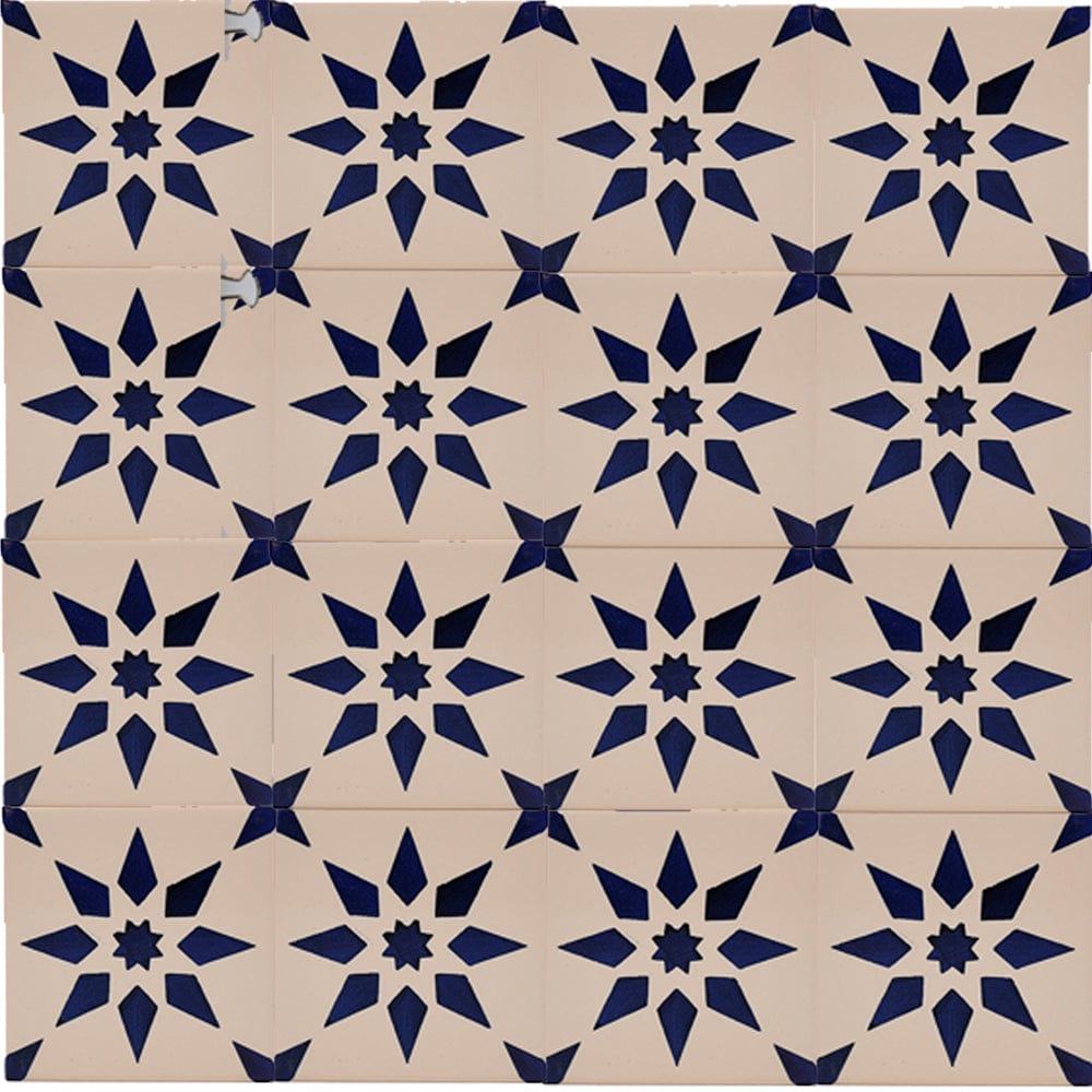 Azulejo portugais I Carreau de faïence du Portugal Azulejo Padrão 11x11cm
