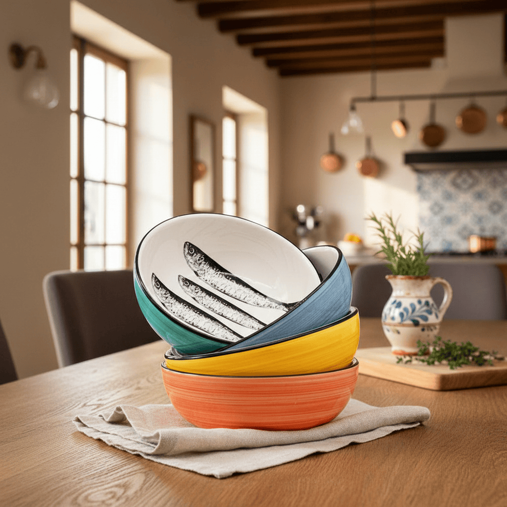 Bol en céramique du Portugal I Vente en ligne Bol "Sardinha" - 13 cm