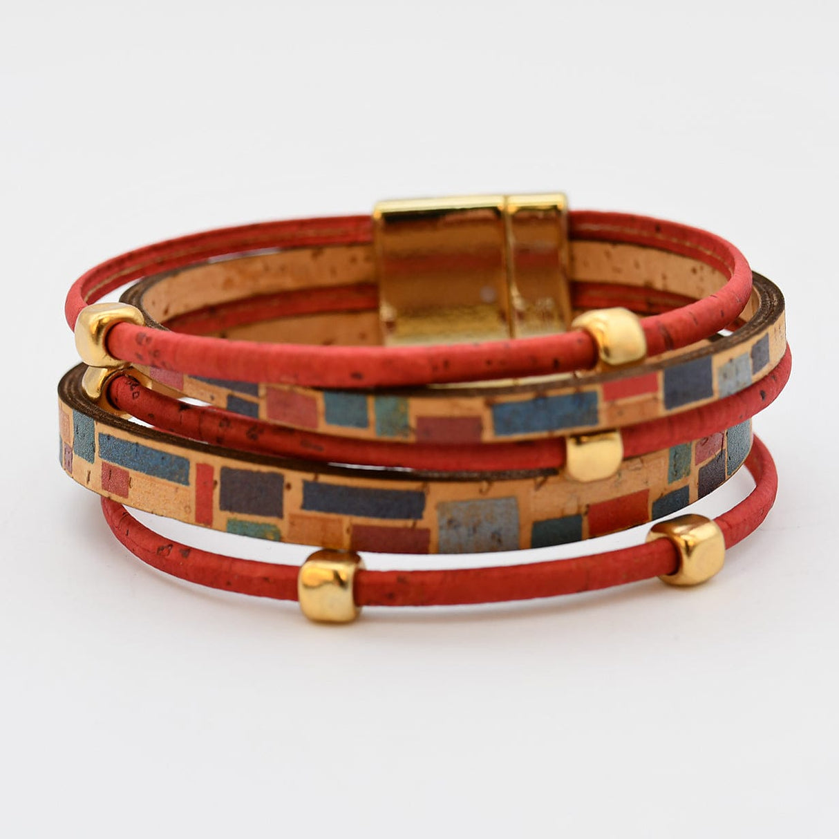 Bracelet en liège artisanal – Élégant, vegan et unique Bracelet en liège