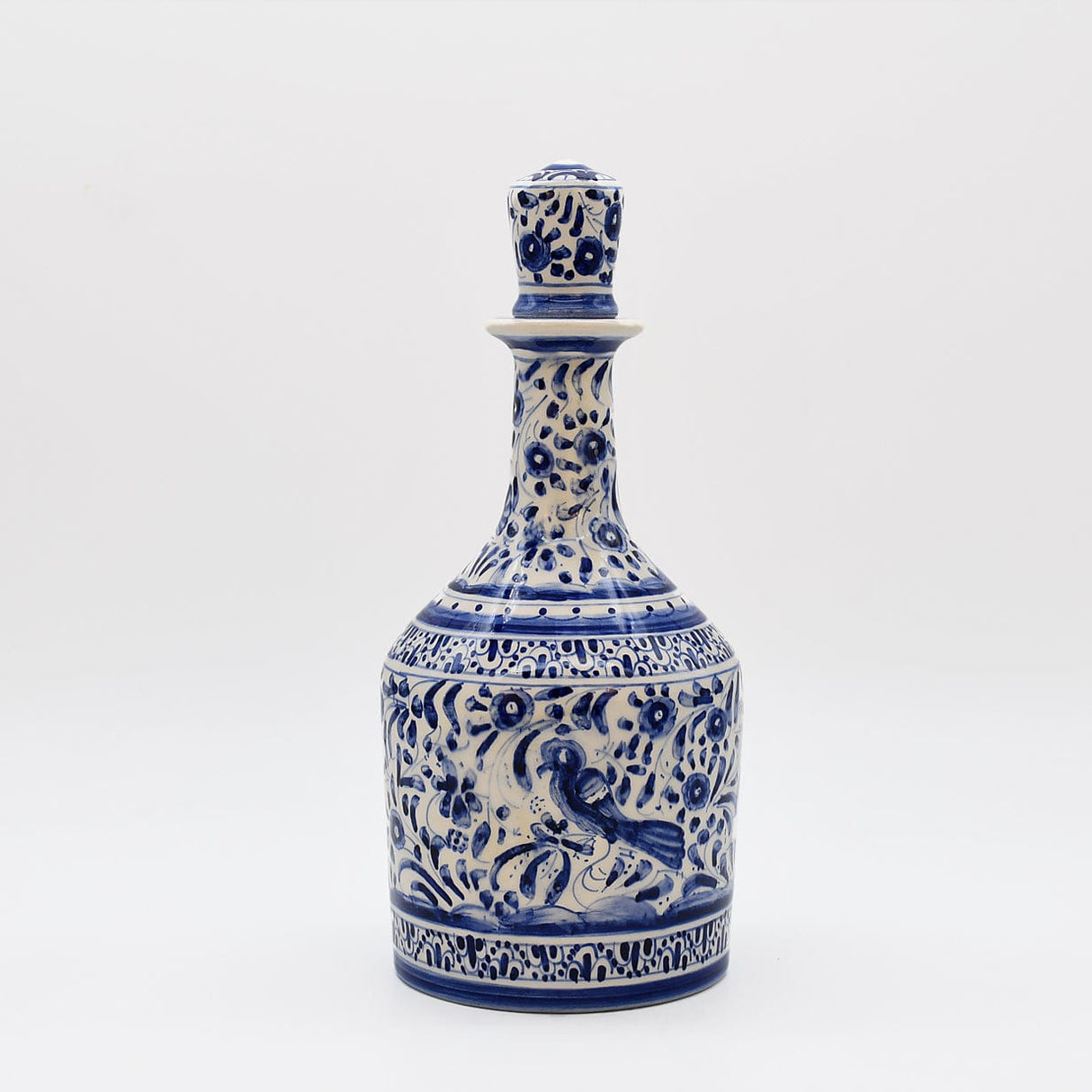 Carafe bleue en céramique de Coimbra Carafe en céramique de Coimbra