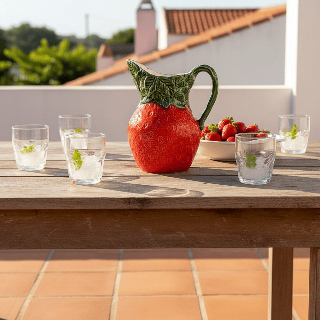 Carafe en céramique "Morango" Carafe en céramique "Morango"