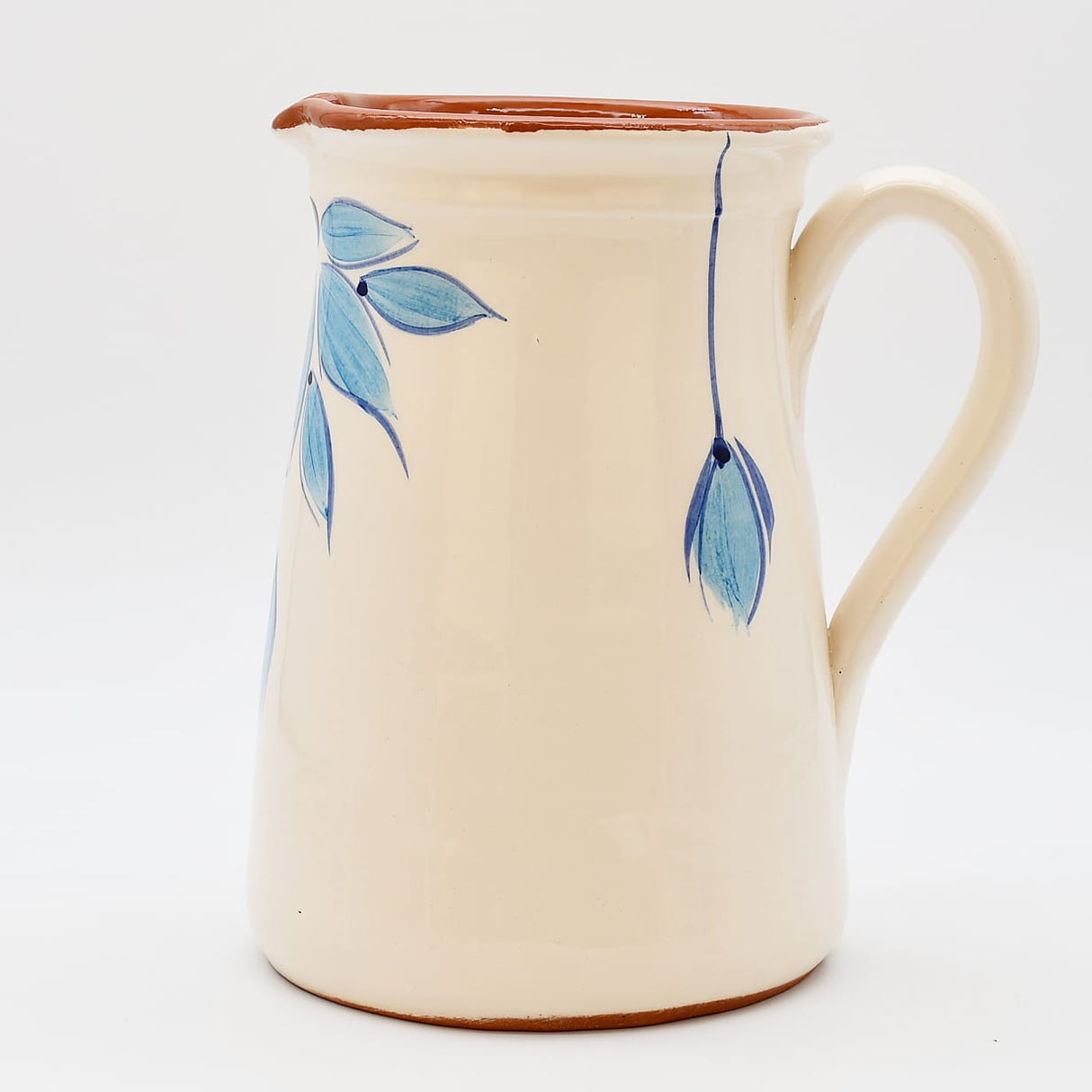 Carafe en terre cuite rouge Carafe en terre cuite - Bleue