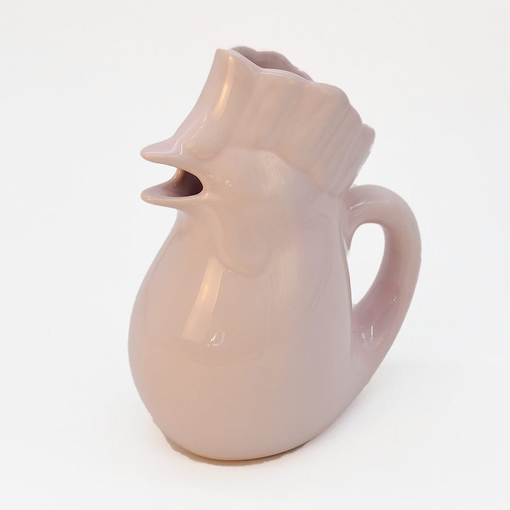 Carafe rose en céramique en forme de coq Carafe en céramique en forme de coq - Rose