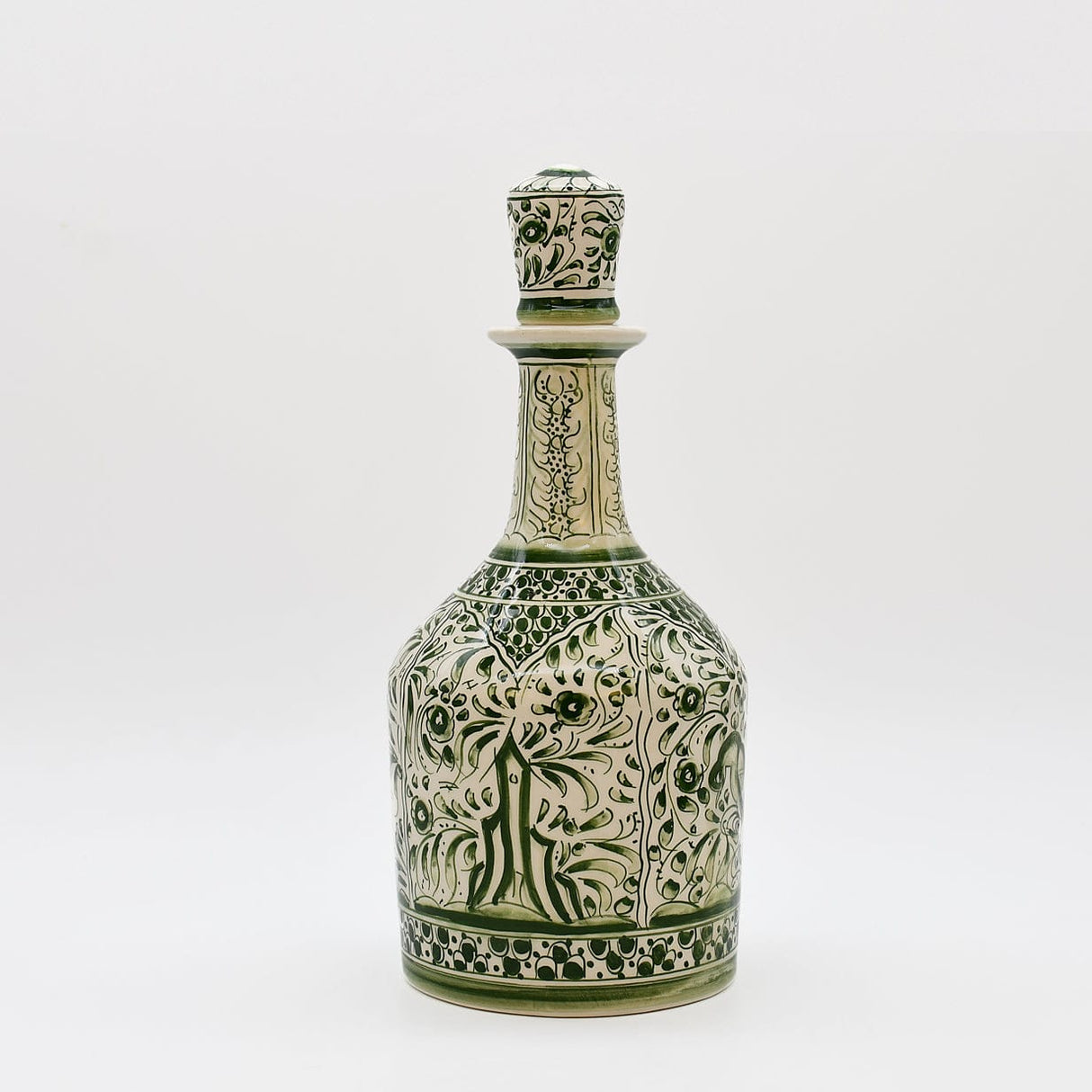 Carafe verte en céramique de Coimbra Carafe en céramique de Coimbra