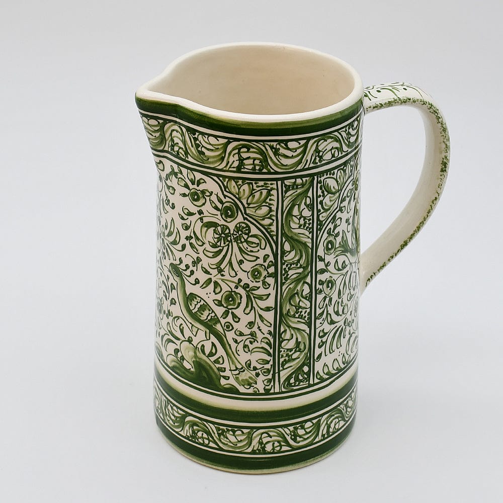 Carafe verte en céramique de Coimbra Carafe en céramique de Coimbra