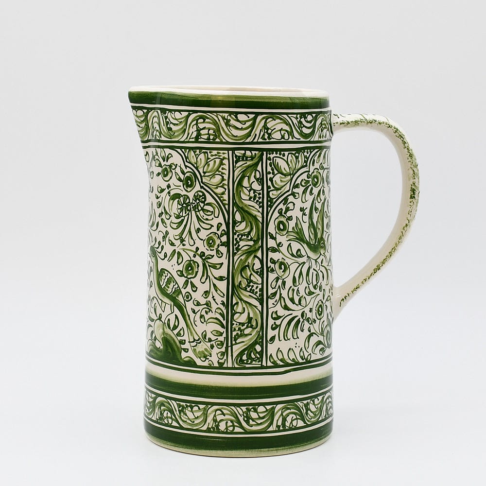 Carafe verte en céramique de Coimbra Carafe en céramique de Coimbra