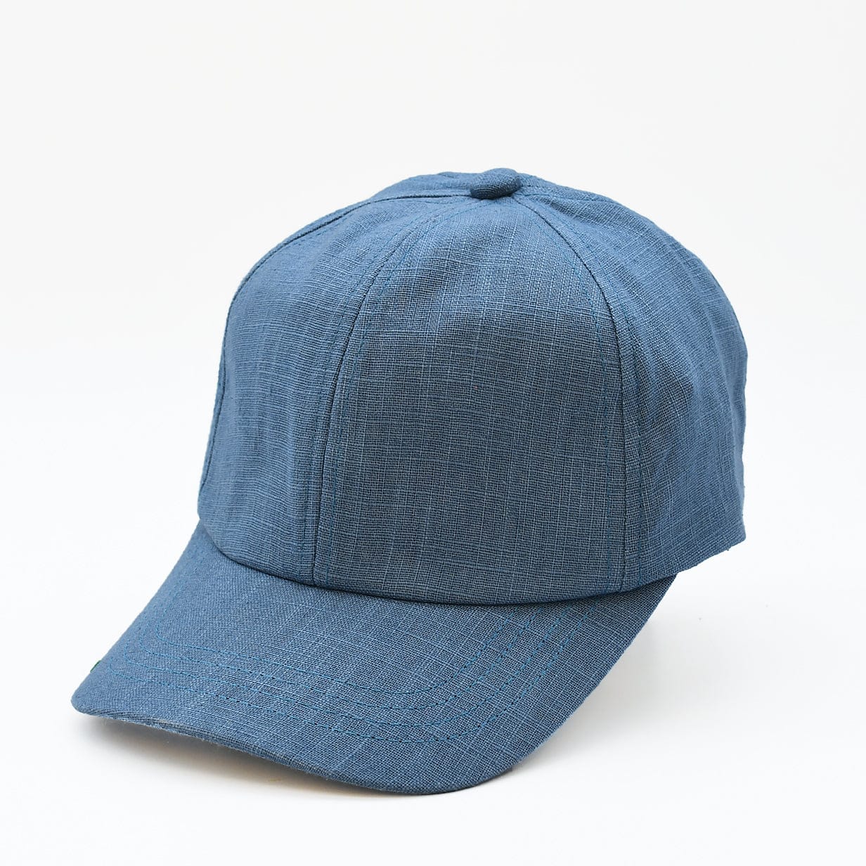 Handcrafted Portuguese Linen blue Cap | Lightweight & Timeless