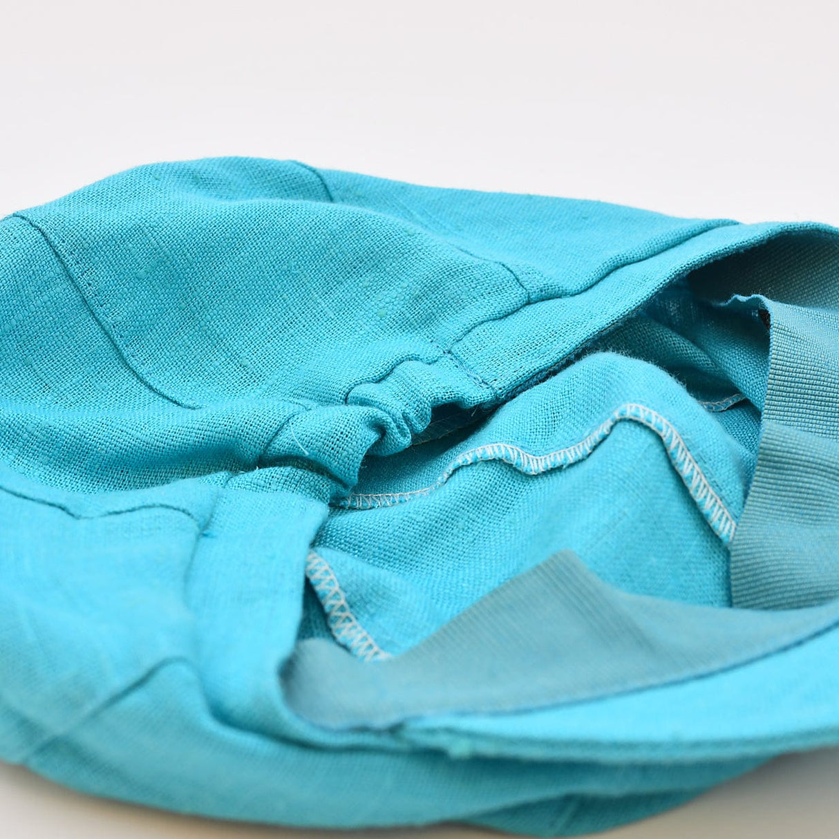Casquette Gavroche en lin Turquoise Gavroche en lin - Turquoise