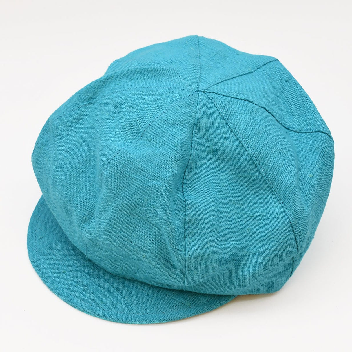 Casquette Gavroche en lin Turquoise Gavroche en lin - Turquoise