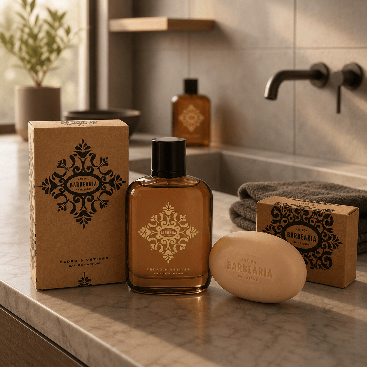 Cedar & Vétiver | Eau de parfum portugaise masculine originale Eau de parfum "Cedar & Vétiver"