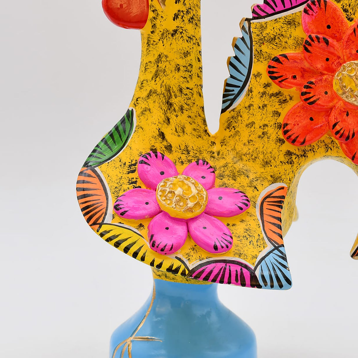 Coq de Barcelos jaune 25cm | Prazeres Côta Portugal Coq de Barcelos 25cm jaune - Prazeres Côta