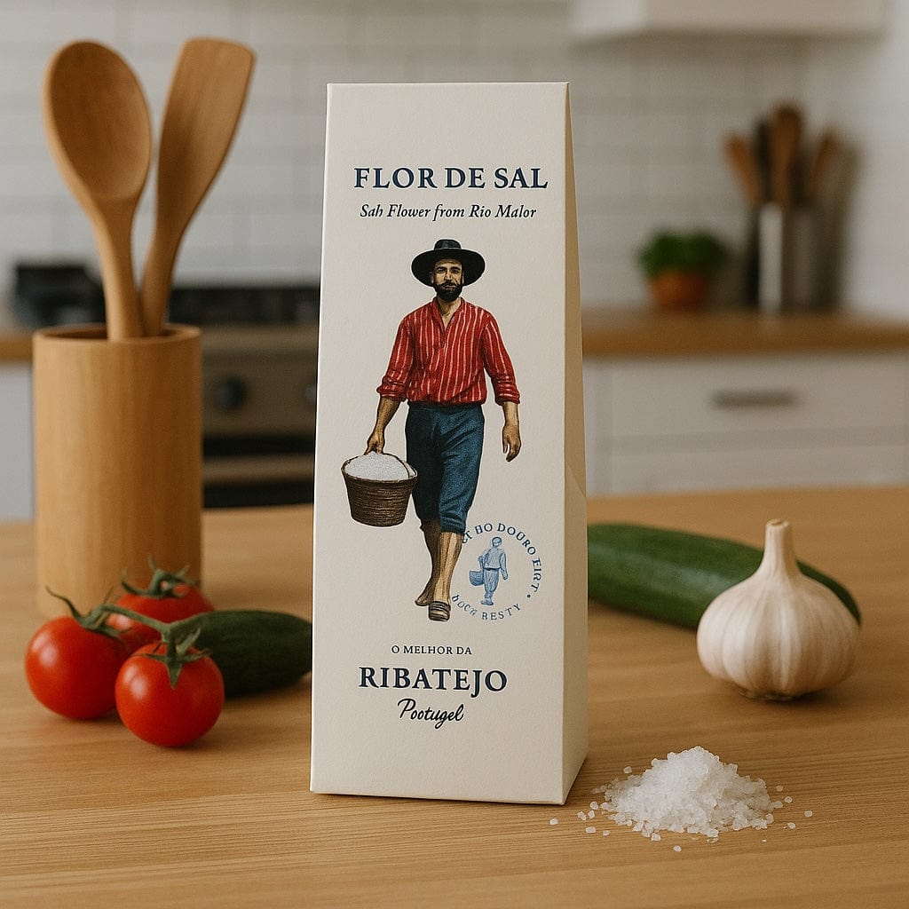 Fleur de sel du Rio Maior au Portugal Fleur de sel du Rio Maior