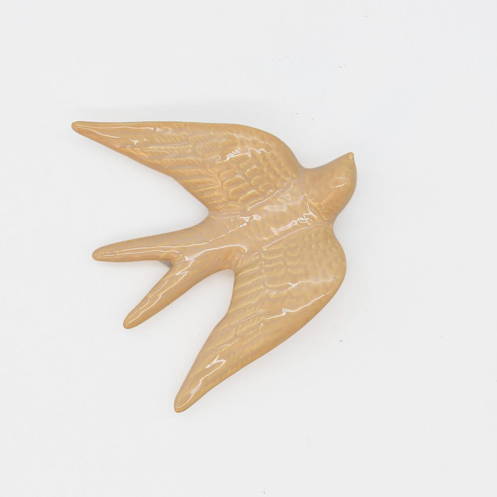 Hirondelle murale en céramique beige du Portugal Hirondelle en céramique - Beige