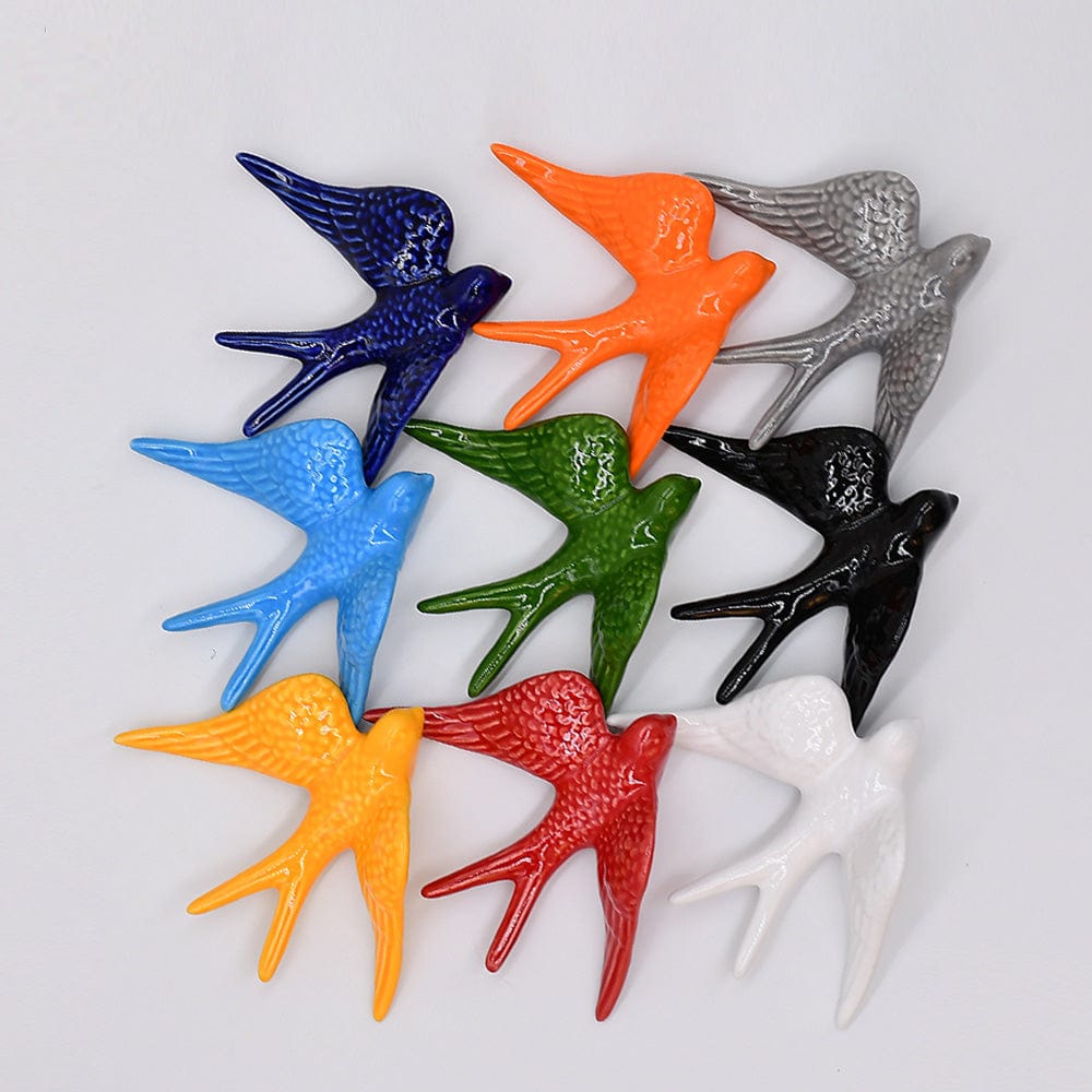 Hirondelle portugaise traditionnelle en céramique en 20 couleurs Hirondelles moyennes en céramique 11cm - 20 couleurs