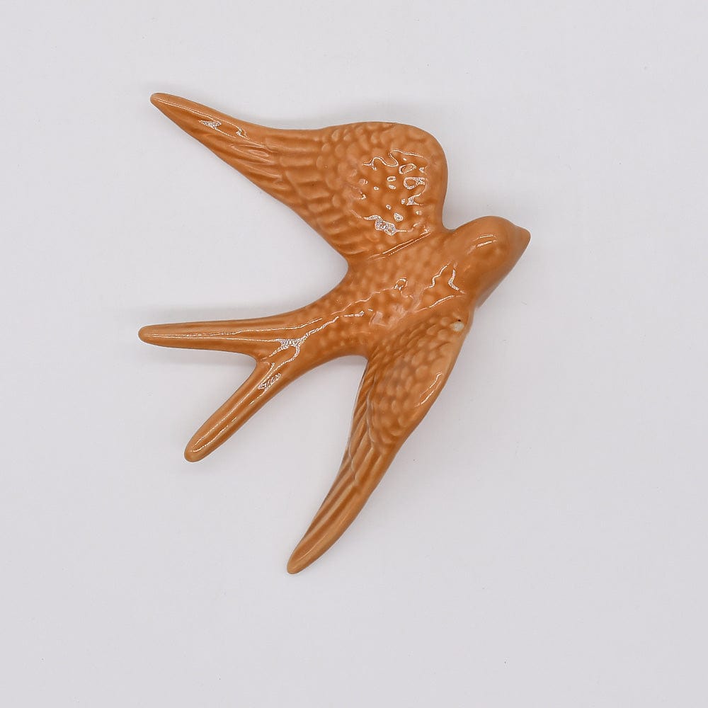 Hirondelle portugaise traditionnelle en céramique en 20 couleurs Hirondelles moyennes en céramique 11cm - 20 couleurs Beige