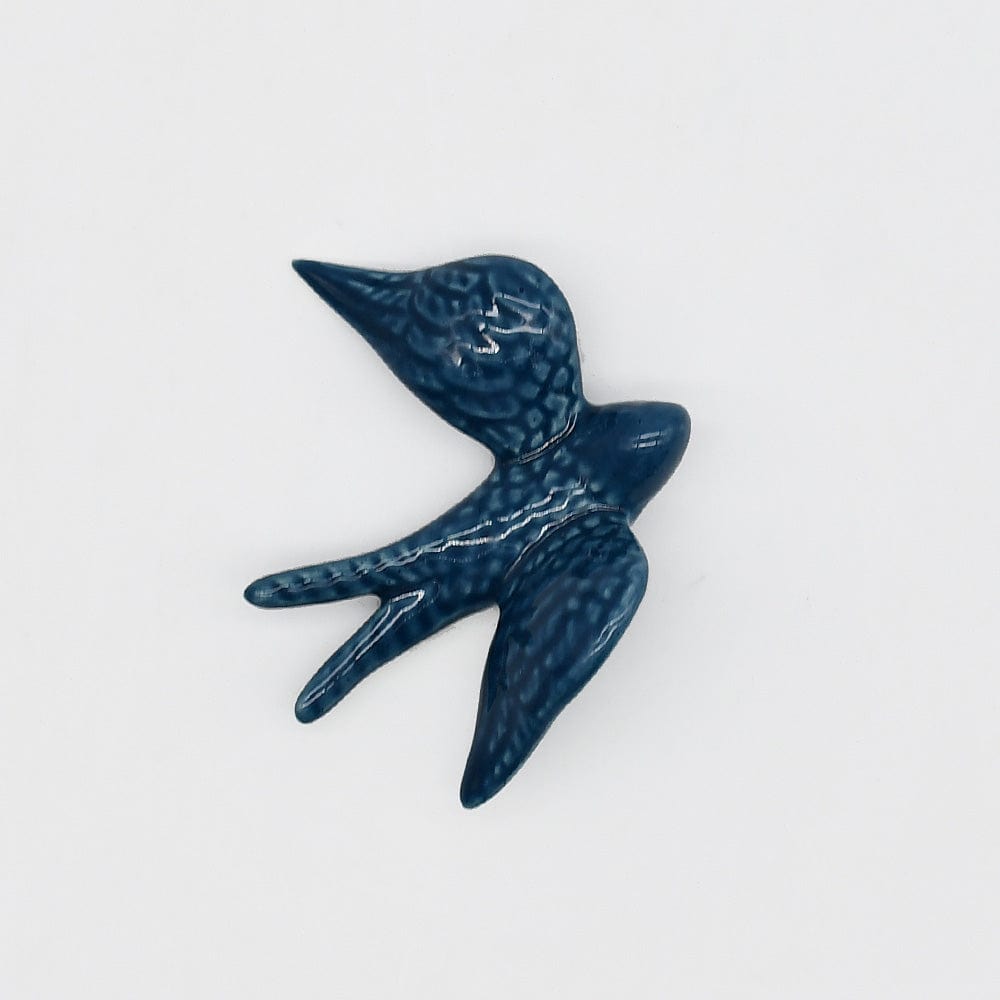 Hirondelle portugaise traditionnelle en céramique I 15 couleurs Petite hirondelle traditionnelle en céramique - 20 couleurs Bleu