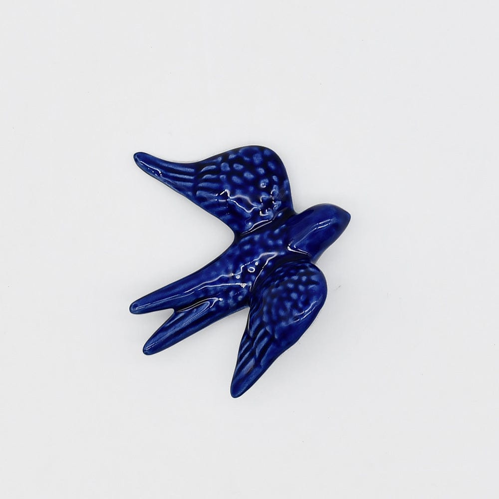 Hirondelle portugaise traditionnelle en céramique I 15 couleurs Petite hirondelle traditionnelle en céramique - 20 couleurs Bleu Cobalt