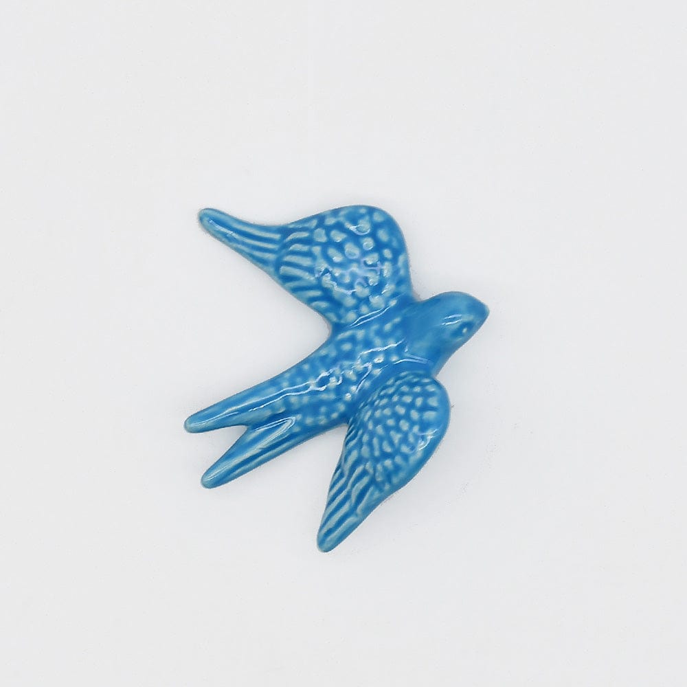 Hirondelle portugaise traditionnelle en céramique I 15 couleurs Petite hirondelle traditionnelle en céramique - 20 couleurs Bleu Turquoise