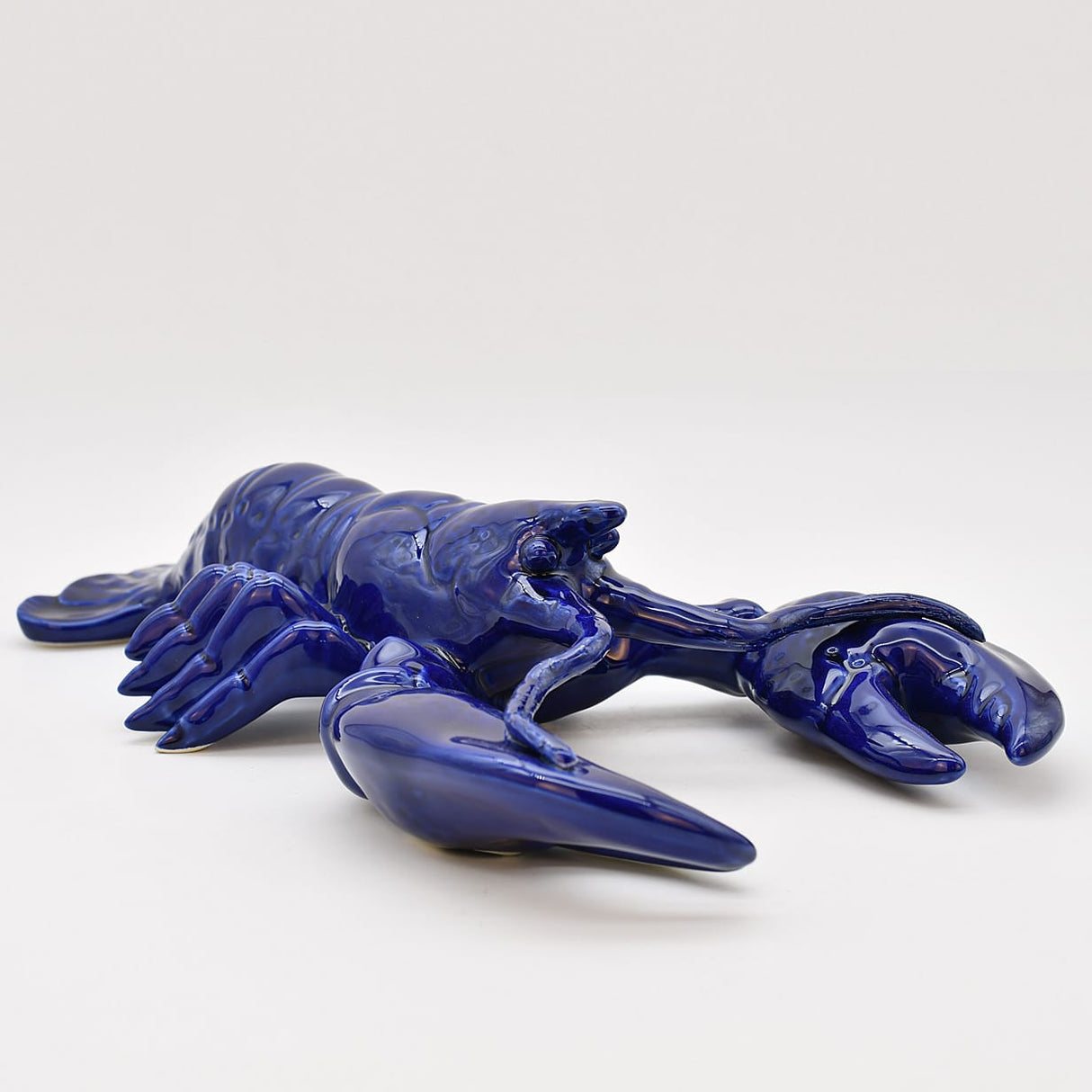 Homard en céramique bleue I Style Bordallo Pinheiro Homard en céramique - 38 cm