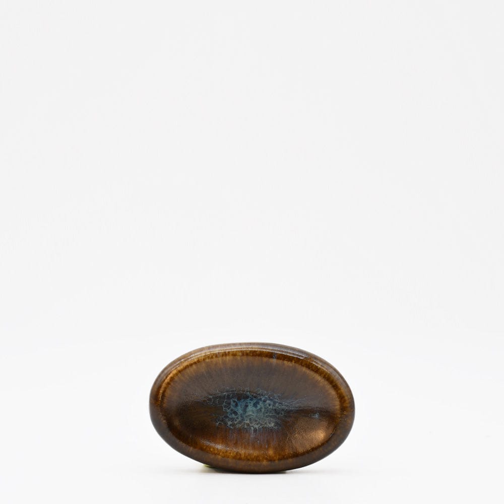 Petite coupe en grès marron Petite coupe en grès Onyx - 11cm