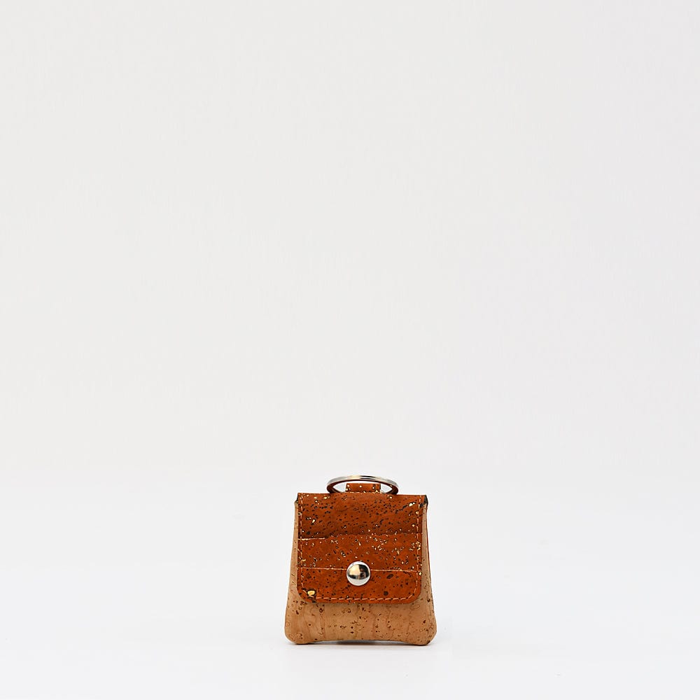 Sac panier en liège Doré et Rouge I Liège du Portugal Porte-clés en liège