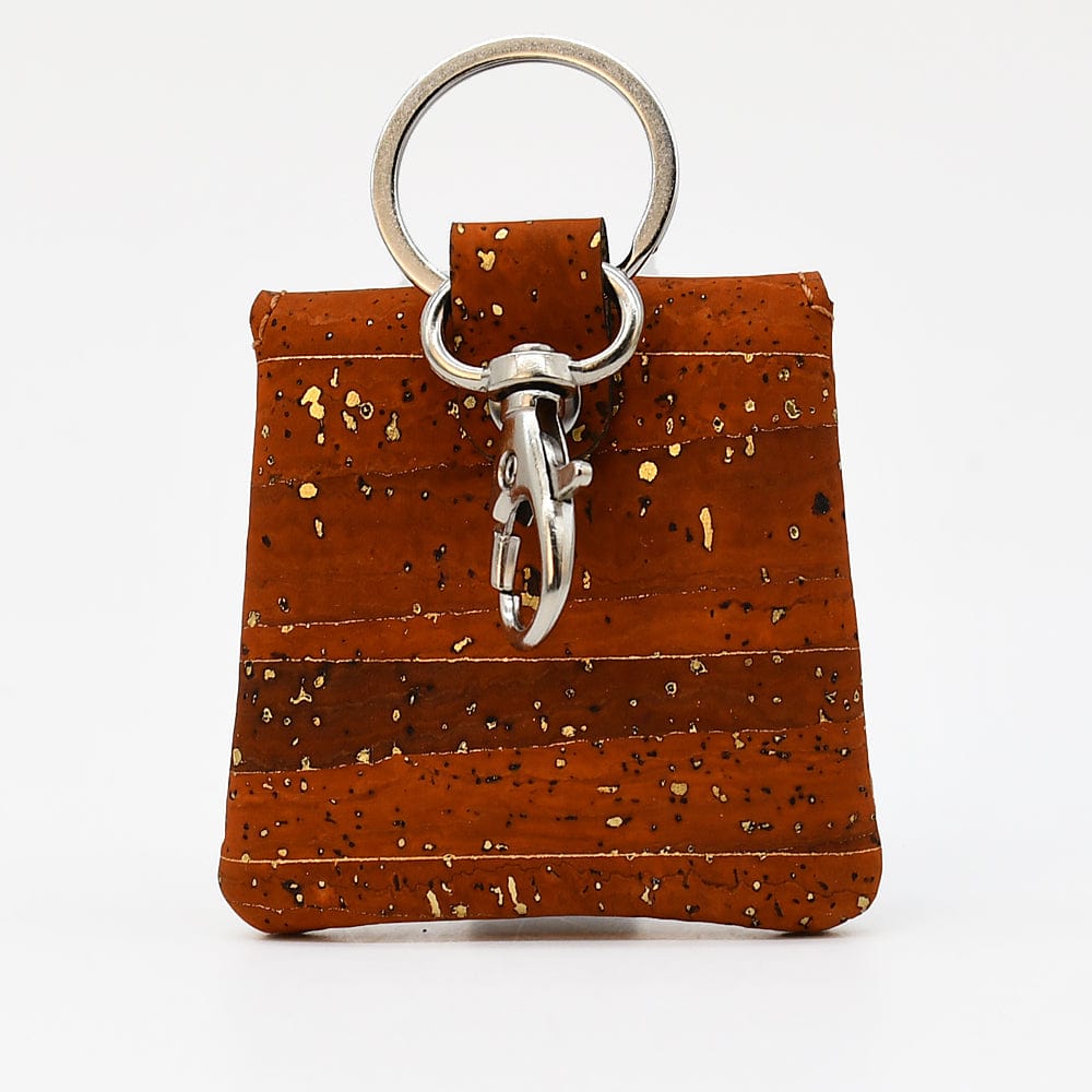 Sac panier en liège Doré et Rouge I Liège du Portugal Porte-clés en liège