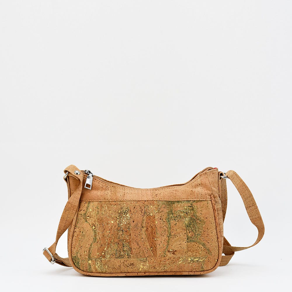 Sac panier en liège Doré et Rouge I Liège du Portugal Sac en liège
