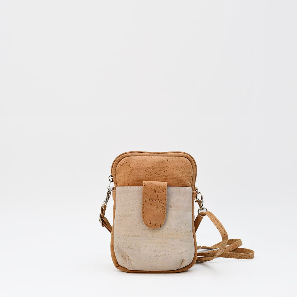 Sac panier en liège Doré et Rouge I Liège du Portugal Sac en liège Blanc