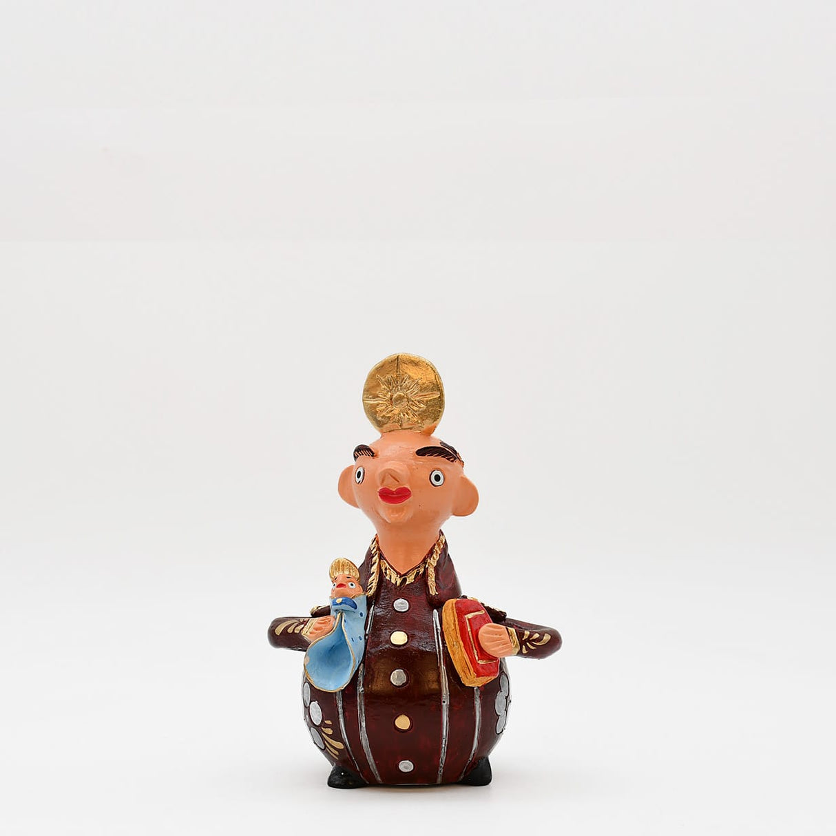 Saint antoine en terre cuite - Original de Prazeres Cota São Antonio 17cm - Prazeres Côta