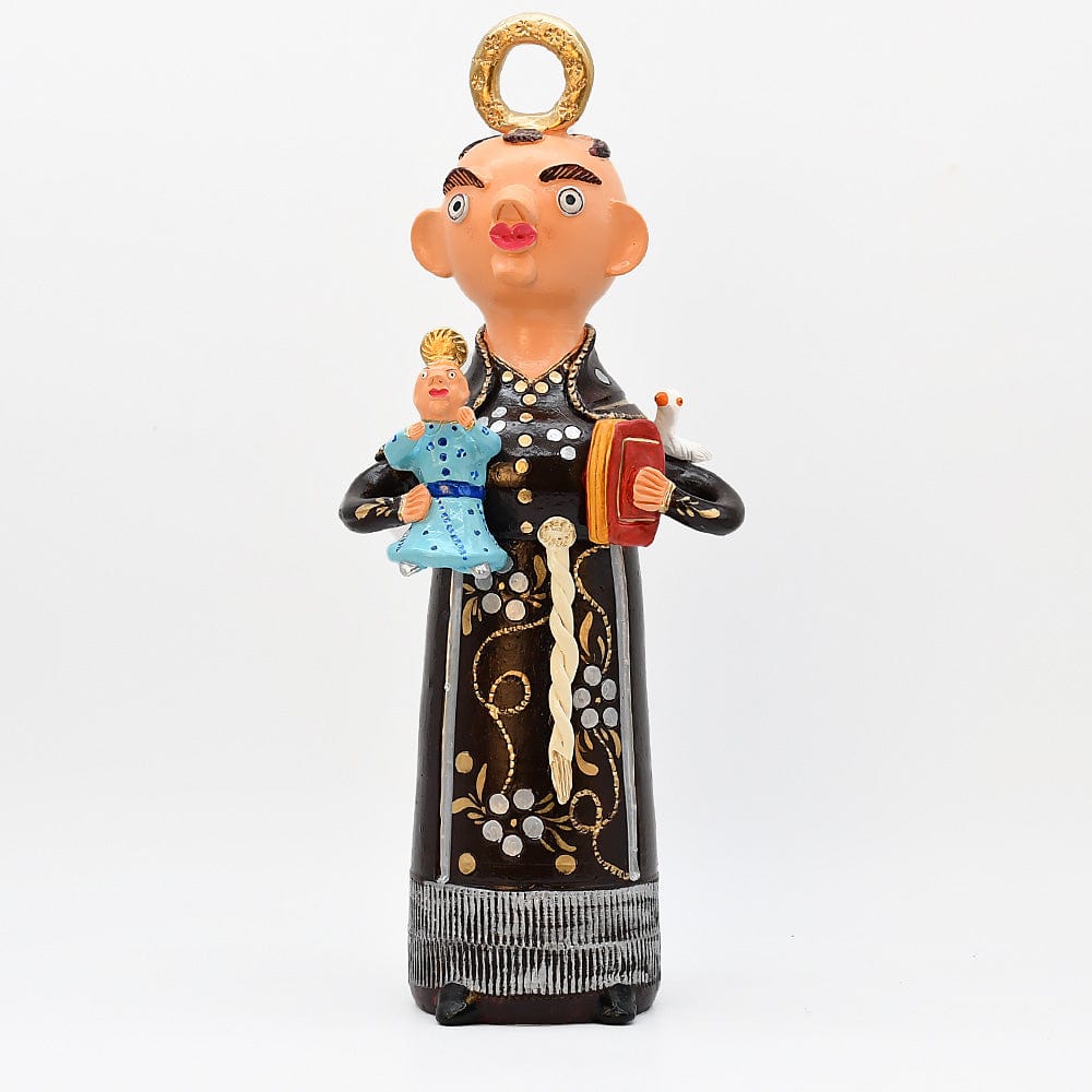 Saint antoine en terre cuite Prazeres Cota São António 50cm - Prazeres Côta