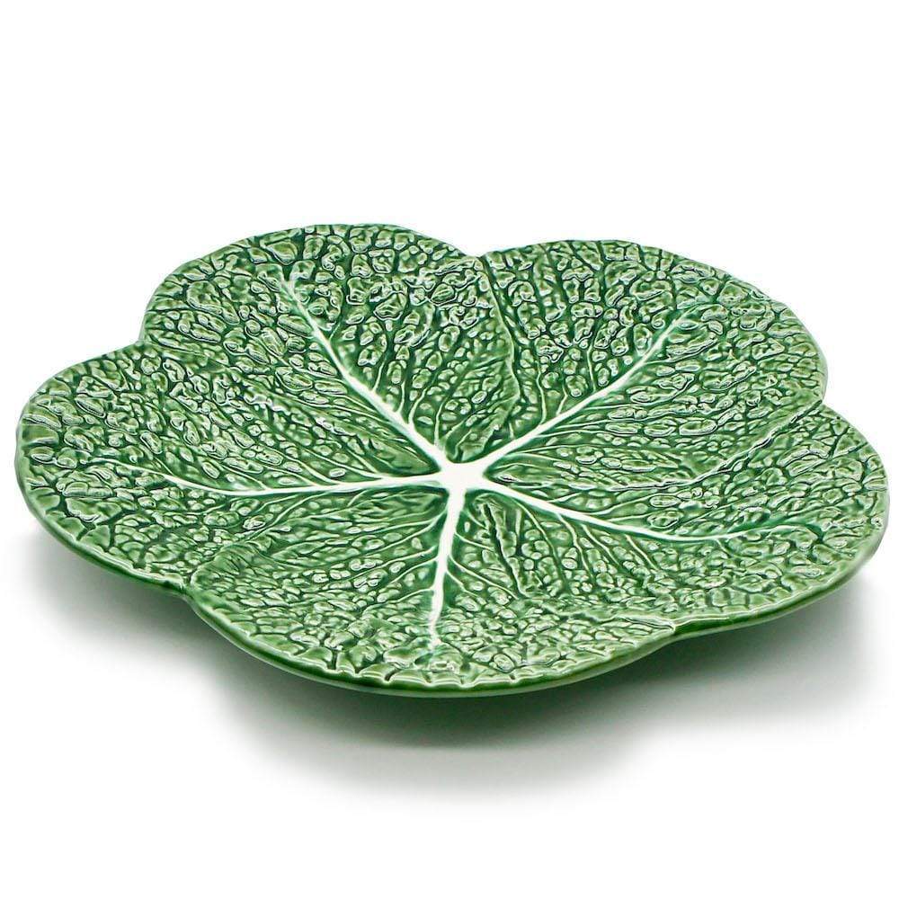 Cabbage-shaped Ceramic Plate - 8.7''