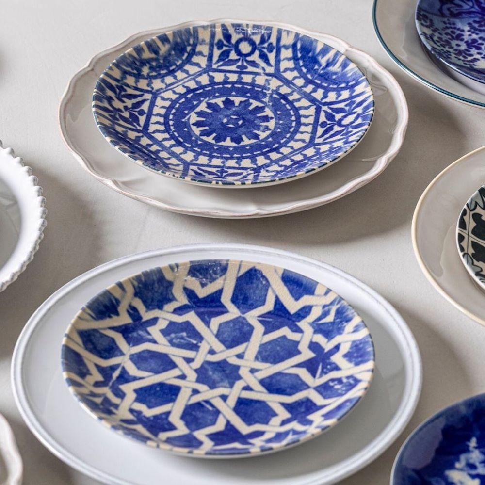 Elements I Stoneware Plate - 21cm