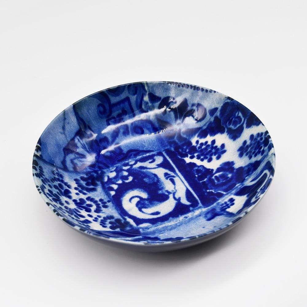 Assiette creuse en grés "Lisboa" - 21 cm