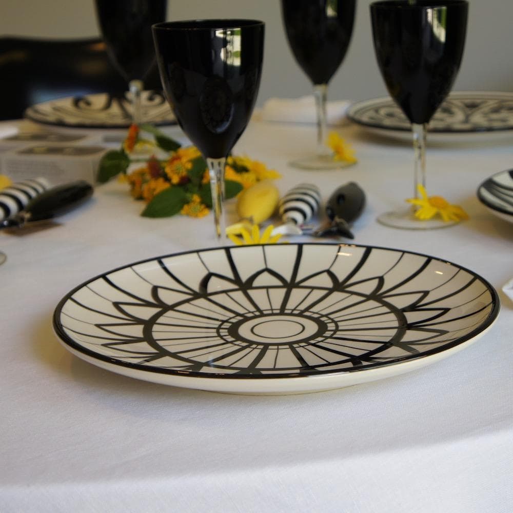Tejo I Large ceramic plate