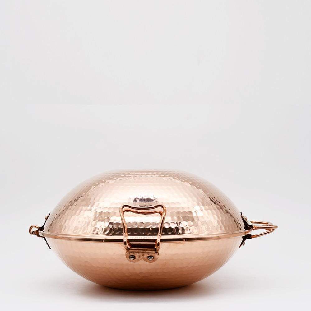 Cataplana en cuivre 2 à 3 couverts - 24cm
