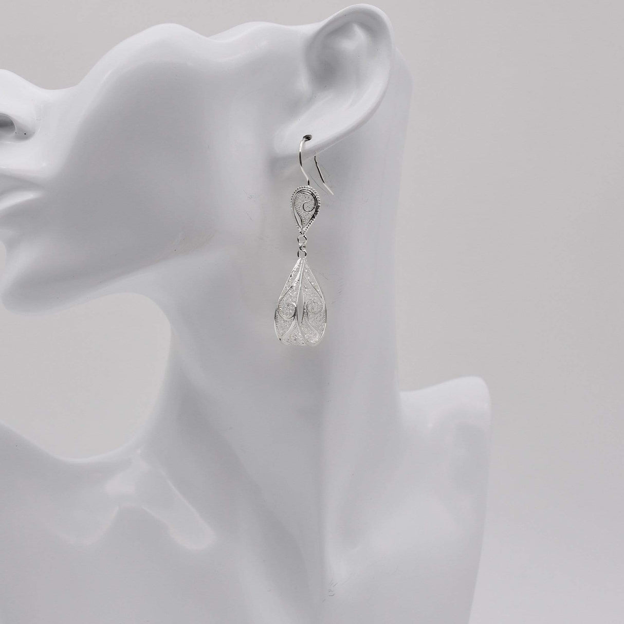 Filigree earrings