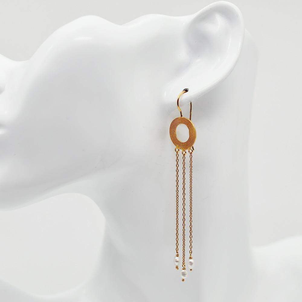 Circulo I Silver filigree earrings