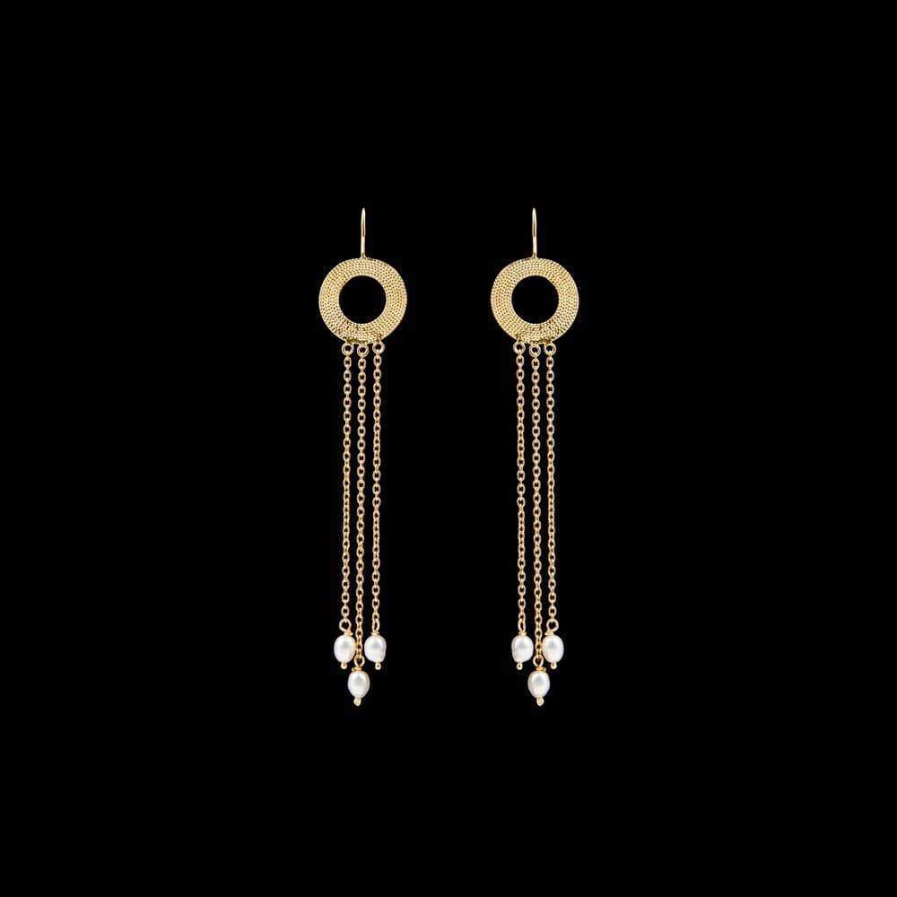Circulo I Silver filigree earrings