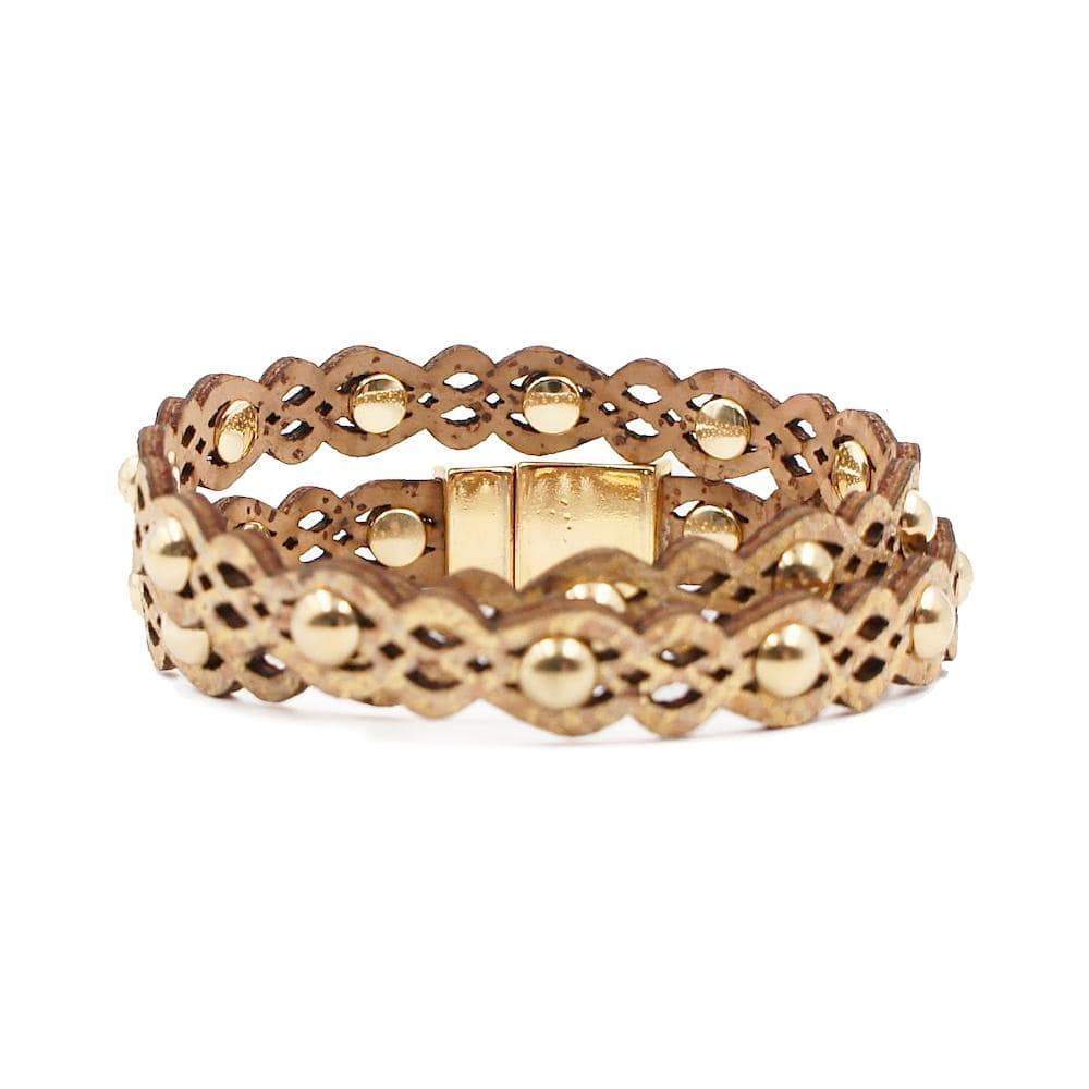 Two Turns Bracelet in cork