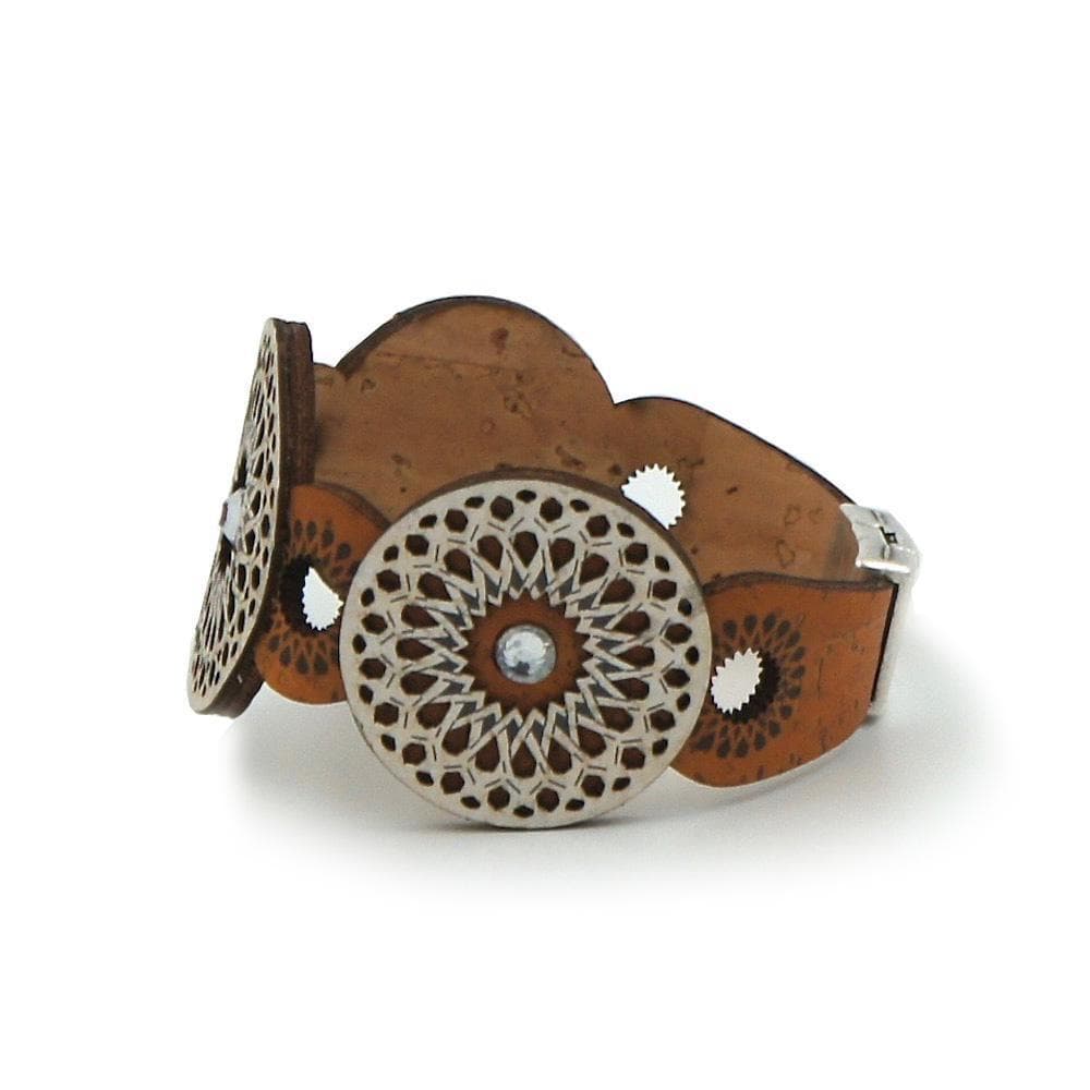 Cork bracelet "Disco"