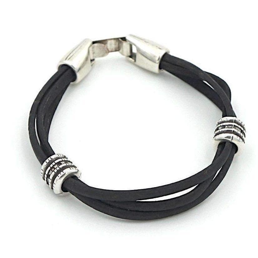 Black cork bracelet