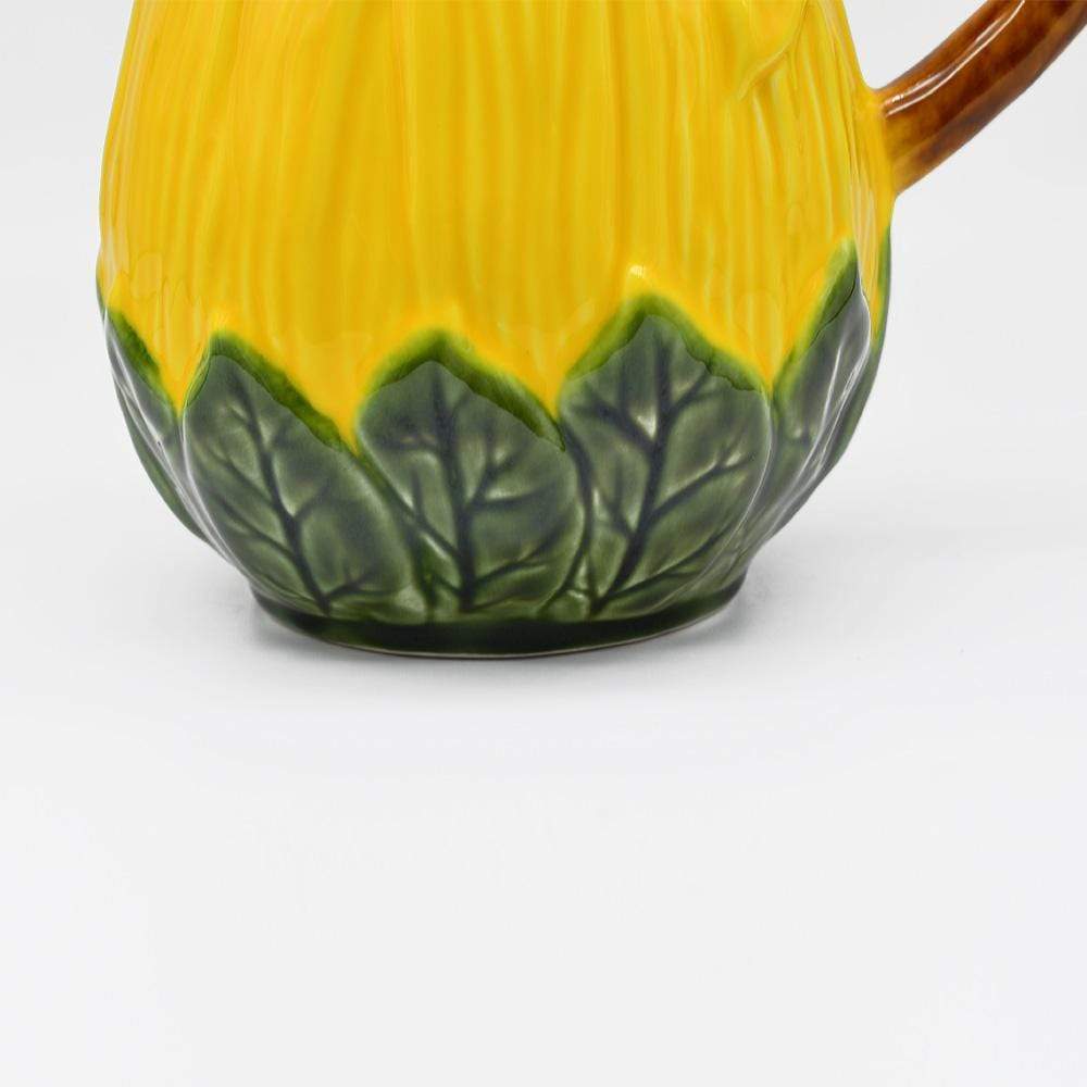 Carafe en céramique en forme de Tournesol
